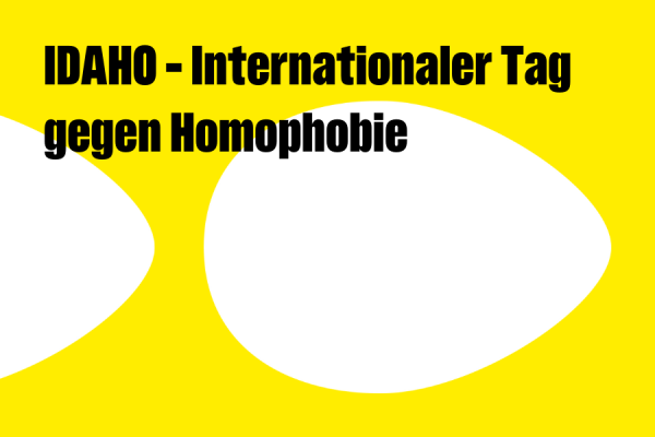 IDAHO - Internationaler Tag gegen Homophobie